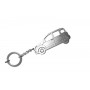 Keychain Fiat Panda III 2011-2024 - (type STEEL)